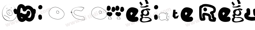 Ohio Collegiate Regu字体转换